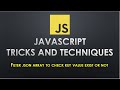 How to filter Json Array to check key value pair existing or not | JavaScript Json array filter