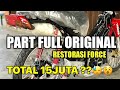 TOTAL 15 JUTA !!!  FULL ORIGINAL RESTORASI MOTOR FORCE 1 || RESTORATION MOTORCYCLE YAMAHA