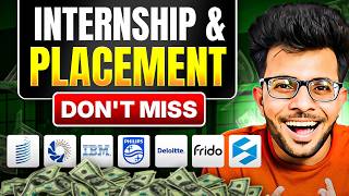 7 Amazing Internship and Placement Opportunities of 2026 👩‍💻🔥 [ APPLY NOW ✅ ]
