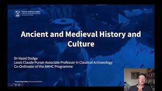 Study Ancient and Medieval History and Culture at Trinity College Dublin