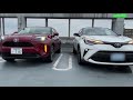 yaris cross comparison c hr the difference in running is huge