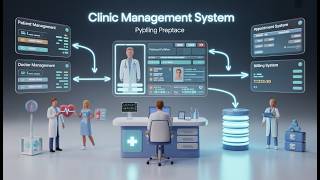 🏥 Clinic Management System Using Python | Full Project Tutorial | Healthcare Management Application