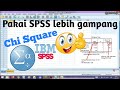 Menghitung Chi Kuadrat dengan SPSS part 1 | Chi Square | SPSS 2020