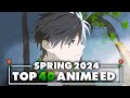 My Top 40 Anime Endings of Spring 2024