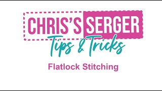 Baby Lock Triumph Serger Flat Lock Stitching