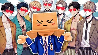 💖 PRETTY GIRL WON'T show FACE in SCHOOL | BOY KEEP AWAY FROM ME!!! | Roblox Love Diaries