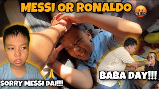 MESSI DAI V/S RONALDO DAI!!!! || FATHERS DAY SPECIAL!!!