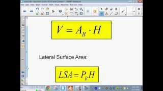 Saxon Algebra 1 - Lesson 60 - Geometric Solids, Prisms, and Cylinders