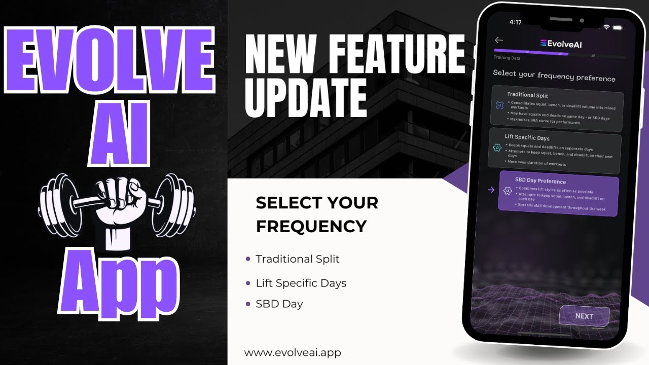 Huge Evolveai Weight Lifting App Updates Game Changer Youtube