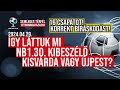 ÍGY LÁTTUK  | A 30. FORDULÓ KIBESZÉLŐJE