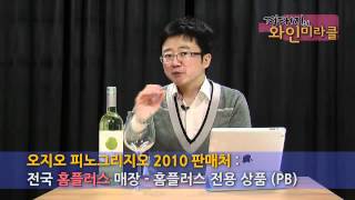 경태지의 와인 미라클 ep1. Ogio Pinot Grigio 2010  이태리산 화이트와인 리뷰