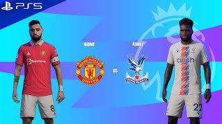 FIFA 23 - Man United vs. Crystal Palace - Premier League 22/23 Full Match | PS5™ [4K60fps]