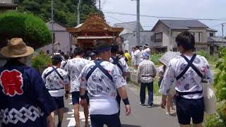 2023年/令和5年7月8日 鋸南町勝山祭礼