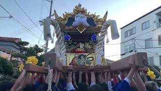 播州祭馬鹿紀行　令和6年11月3日姫路市家島町　宮浦神社⛩️湯立て神事　播州秋祭り　屋台　太鼓台