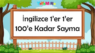 İngilizce 1'er 1'er 100' e Kadar Ritmik Sayma | İngilizce Ritmik Sayılar | 1 - 100 | Mino Öğretiyor