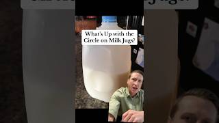 Why Do Milk Jugs Have That Circle On The Side? #shorts #greenscreen #facts #science