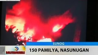 BT: 150 pamilya, nasunugan