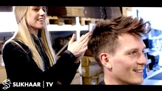 Men's Hair - Iconic Messy Hairstyle With Bangs And Volume - Best Men's Haircut