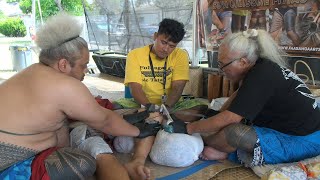 Samoan Army Captain first soldier allowed to have Traditional Tattoo on Hand