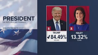 Georgia Election Results: Joe Biden, Donald Trump win presidential primary races