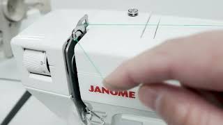 How to Thread a Janome HD1000 | Step-by-Step Home Sewing Machine Tutorial