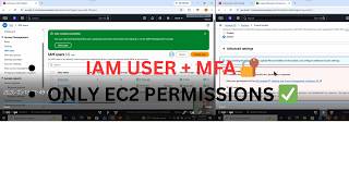 AWS IAM User Setup Complete 🔐 | Custom Password + MFA + EC2 Permissions