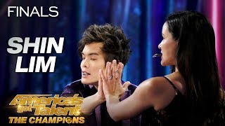 DON'T BLINK! Shin Lim Performs Epic Magic With Melissa Fumero - America's Got Talent: The Champions