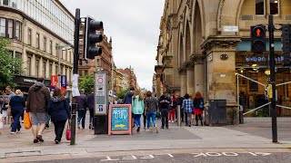 Walking from Glasgow Queen Street to Glasgow Central Station