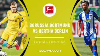 Borussia Dortmund vs. Hertha Berlin: Bundesliga live on YouTube