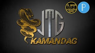 JTG KAMANDAG Logo Design Tutorial in PixelLab || Uragon Tips