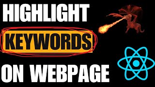 Highlight keywords on the webpage | JavaScript Interview question - 57