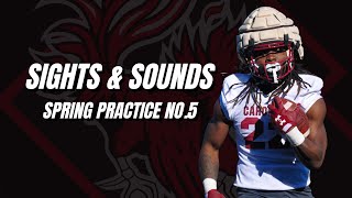 Sights & Sounds: Spring football practice No.5 for South Carolina | 2024