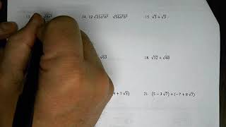 Math 2 Unit 8 worksheet 4 Solutions
