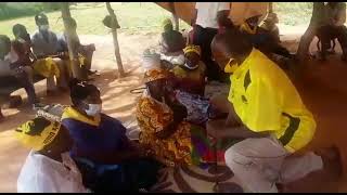 ZAPU President Sibangilizwe Nkomo speaking to    EX ZIPRA  freedom fighters