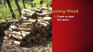 Seasoning Firewood - Hank's Hints - Tough Grit