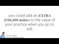 Selling Chiropractic Practice - the 5 factors that sell