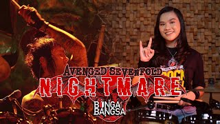 Avenged Sevenfold - Nightmare Drum Cover by Bunga Bangsa
