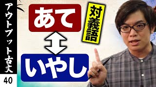 【アウトプット古文#40】「あて～」と「いやし」*