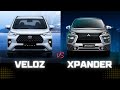 Mitsubishi Xpander vs Toyota Veloz  | Detailed Comparison | Interior, Exterior, Powertrain & More!