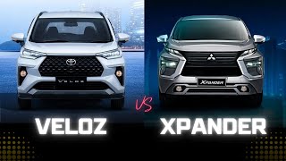 Mitsubishi Xpander vs Toyota Veloz  | Detailed Comparison | Interior, Exterior, Powertrain \u0026 More!