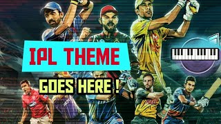 IPL Theme '2020 __ Cover on PIANO