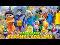 LIRIK LAGU BALONKU ADA LIMA 🩷 ONDEL ONDEL ONDEL DAN BADUT JOGET - KOMPILASI LAGU POPULER 2024