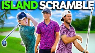 We Played a 3 Man Scramble | How Low Can We Score? | GM GOLF