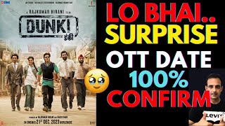 dunki surprise ott release @NetflixIndiaOfficial dunki ott release date @PrimeVideoIN