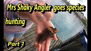 Mrs Shaky Angler goes species hunting- Part 1