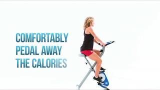xterra fitness fb150 folding exercise bike weight loss || Comfortable upright exercise bike