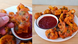 Crispy gobi pakoda Recipr //Cauliflower Pakoda Recipe //Pakoda Recipe