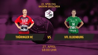 HBF: Thüringer HC vs. VfL Oldenburg | SDTV Handball