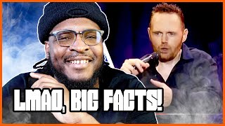 No Lies Told Here! | Bill Burr - no reason to hit a woman REACTION