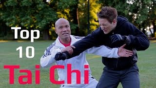 Top 10 Tai Chi Awesome Combat Moves – Taiji Quan Combat Fighting